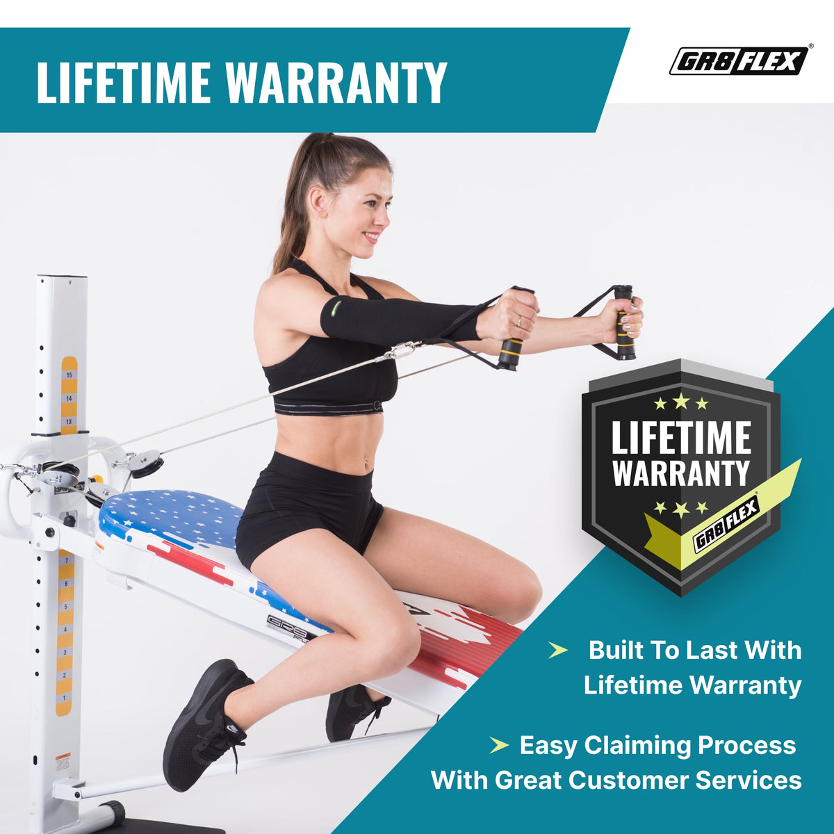 [SALE] GR8FLEX Total Performance Gym - Patriotic (Final Sale)